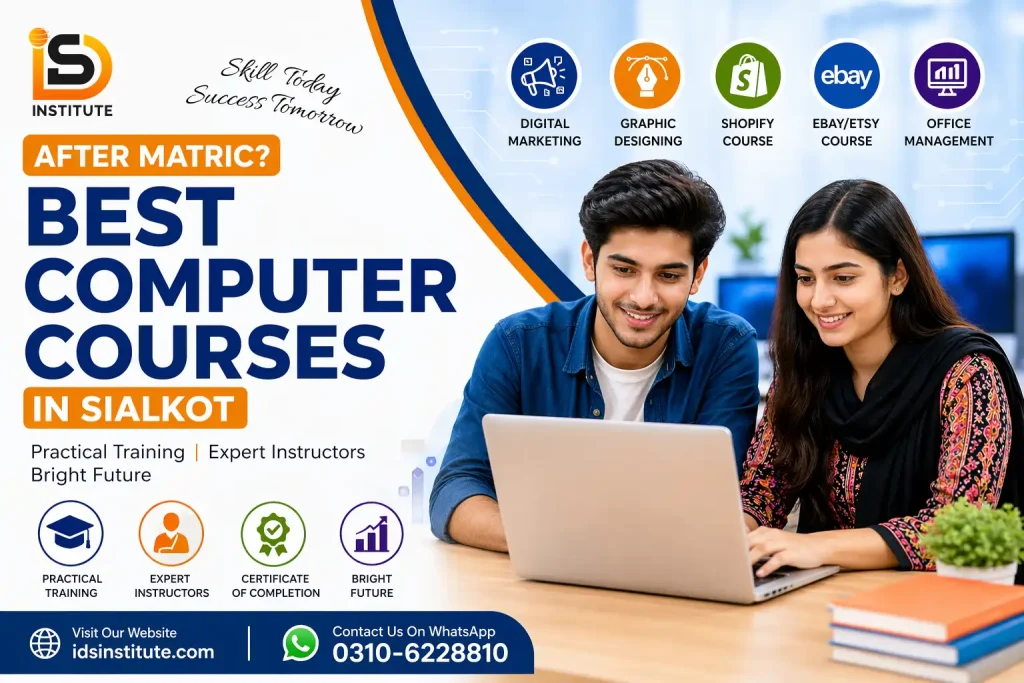 Best Computer Course After Matric in Sialkot