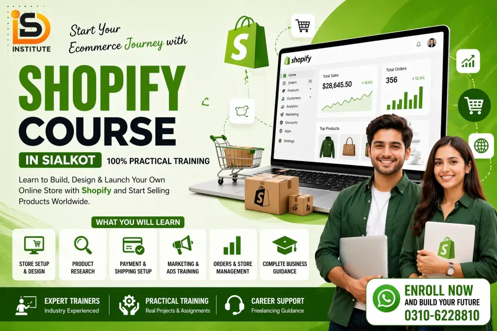 shopify course in sialkot
